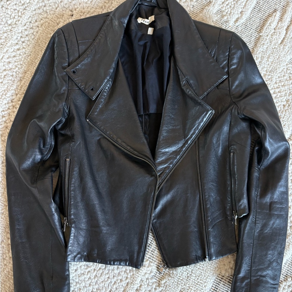J Brand Women's Black Leather Jacket